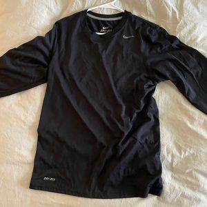 2 long sleeve Nike dry fit shirts - barely worn